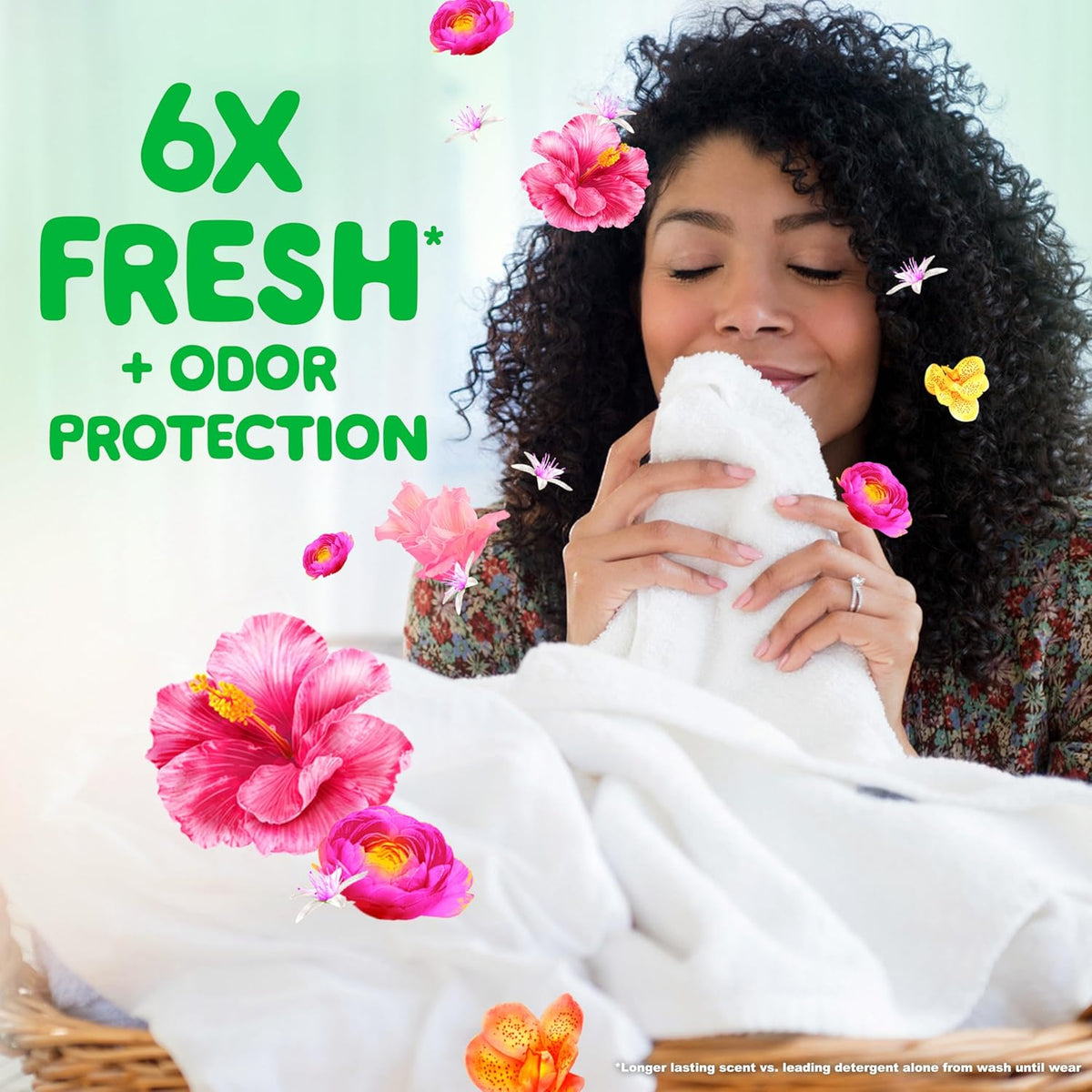Gain Scent Booster Beads, In-Wash Laundry Scent Beads for Long-Lasting Freshness and Odor Protection, Happy Scent for an Enhanced Laundry Experience, 24 Oz (Packaging May Vary)