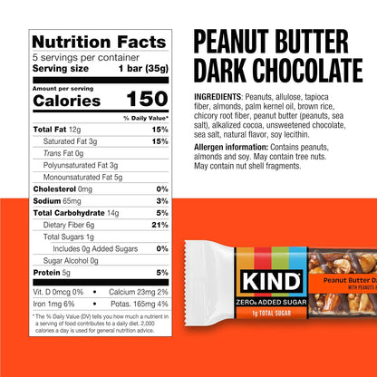 kind zero added sugar dark chocolate nut bars variety pack keto friendly gluten free