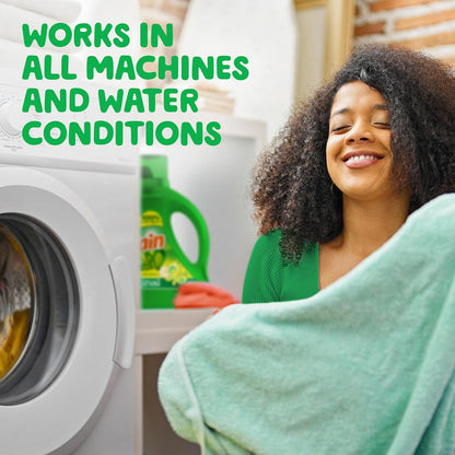 Gain Liquid Laundry Detergent, Original Scent, 194 fl oz, 134 loads, Freshness + Odor Fighting, Laundry Detergent Liquid Soap