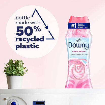 Downy In-Wash Laundry Scent Booster Beads, Downy Scent Booster Beads, Laundry Scent Boosters, Odor Eliminator, 24oz